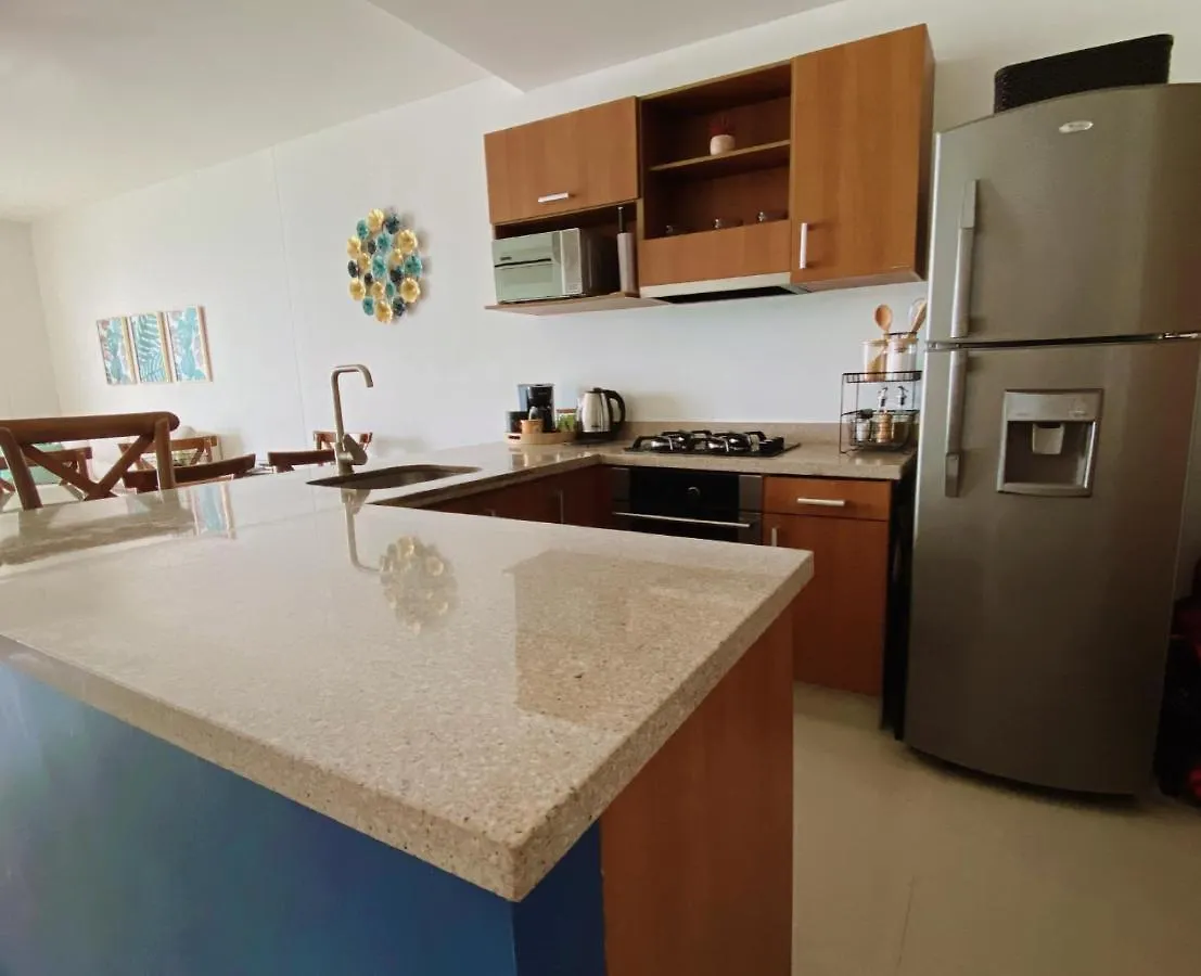 Apartmán Paraiso Frente Al Mar Caribe En Cartagena. Kolumbie
