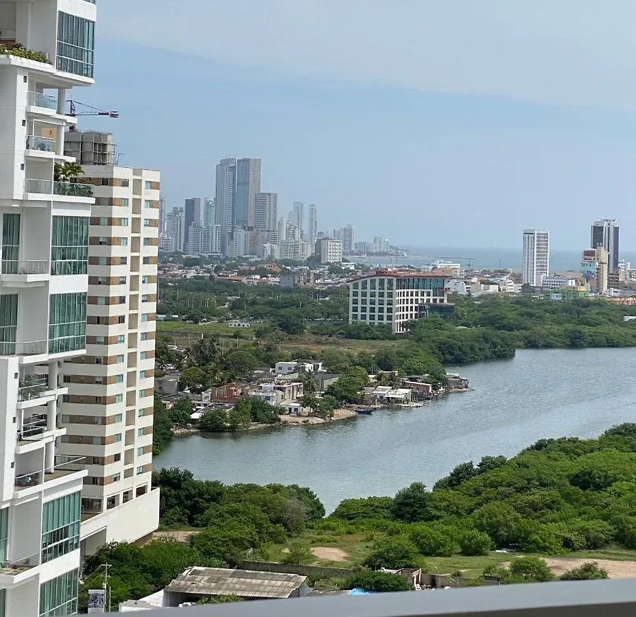 Apartmán Paraiso Frente Al Mar Caribe En Cartagena.